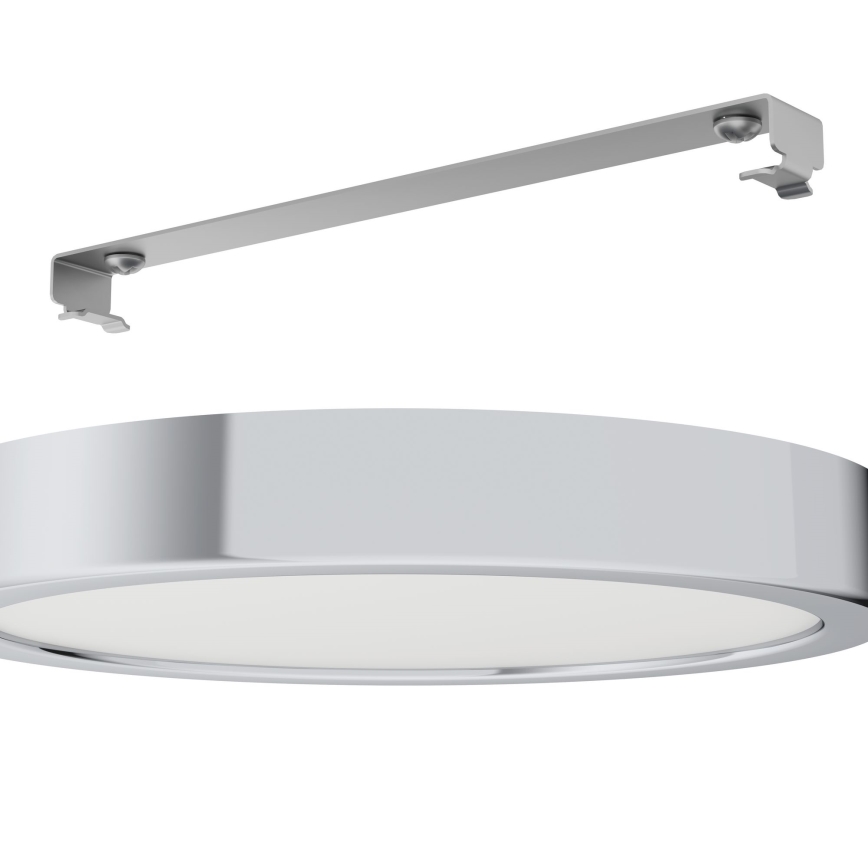 Eglo - Світлодіодний стельовий світильник для ванної кімнати LED/17W/230V IP44 глянцевий хром