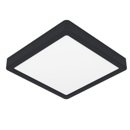 Eglo - Світлодіодний стельовий світильник для ванної кімнати LED/17W/230V IP44 чорний