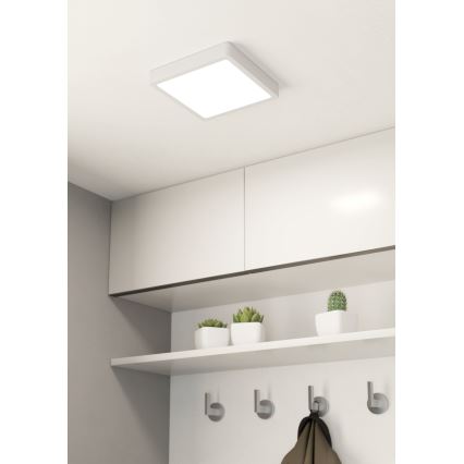 Eglo - Світлодіодний стельовий світильник для ванної кімнати LED/17W/230V IP44 білий