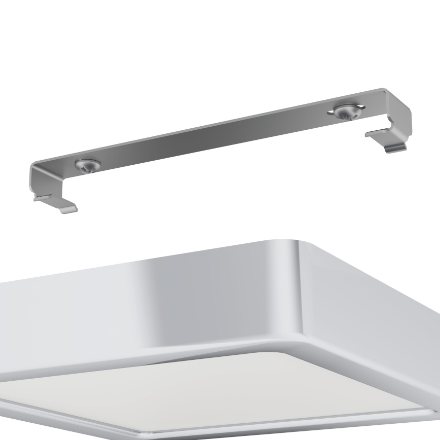 Eglo - Светодиодный потолочный светильник для ванной комнаты LED/11W/230V IP44 блестящий хром