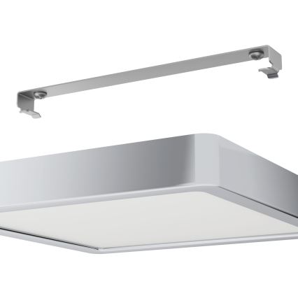 Eglo - Світлодіодний стельовий світильник для ванної кімнати LED/17W/230V IP44 глянцевий хром