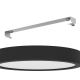 Eglo - Светодиодный потолочный светильник для ванной комнаты LED/17W/230V черный IP44