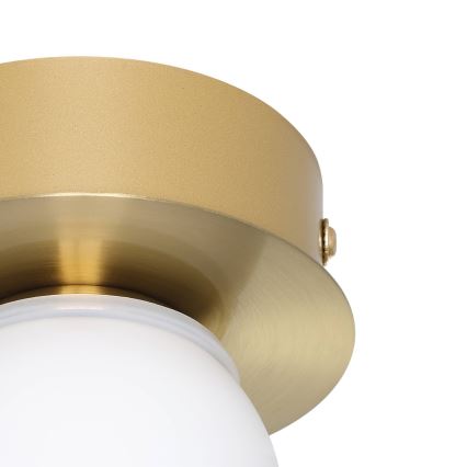 Eglo - Світлодіодний стельовий світильник для ванної кімнати LED/3,3W/230V IP44 золотий