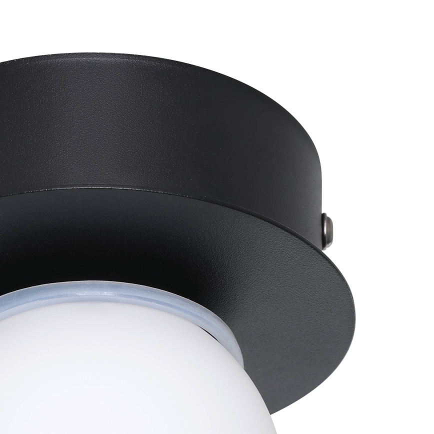 Eglo - Светодиодный потолочный светильник для ванной комнаты LED/3,3W/230V IP44 черный