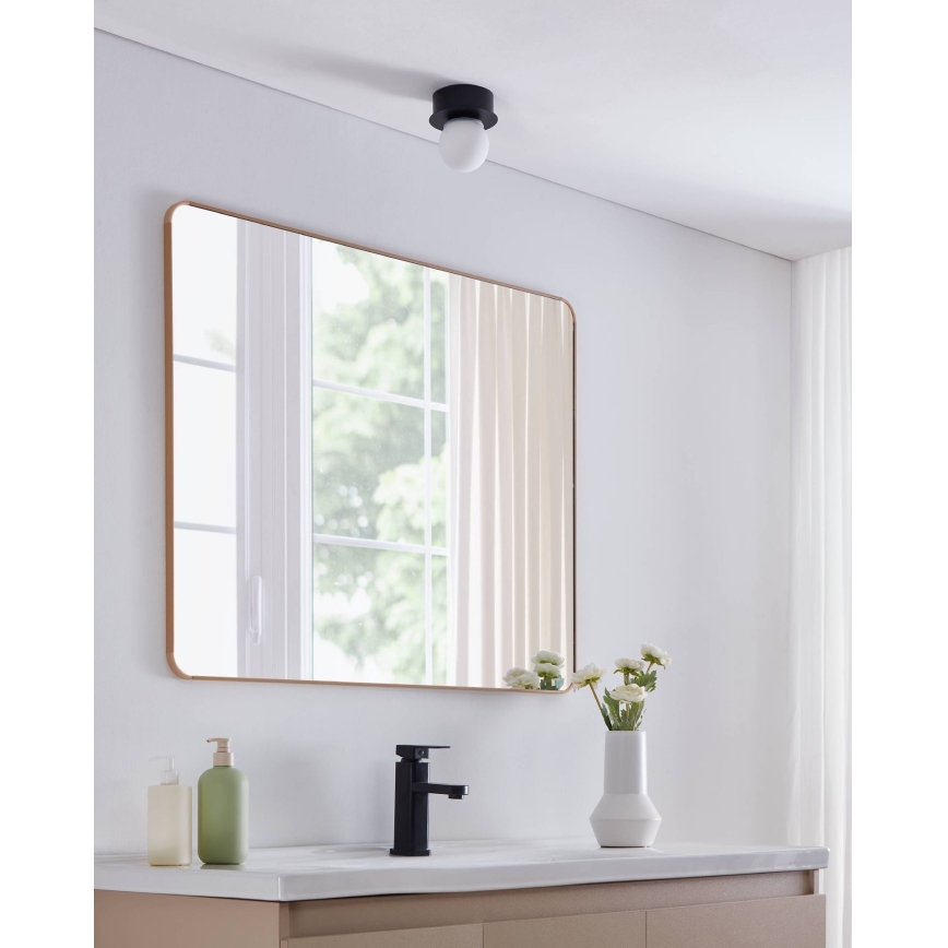 Eglo - Светодиодный потолочный светильник для ванной комнаты LED/3,3W/230V IP44 черный