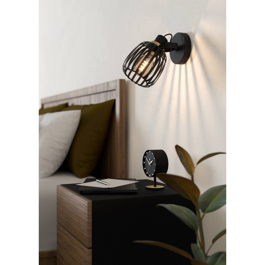 Eglo - Настенный точечный светильник 1xE27/40W/230V