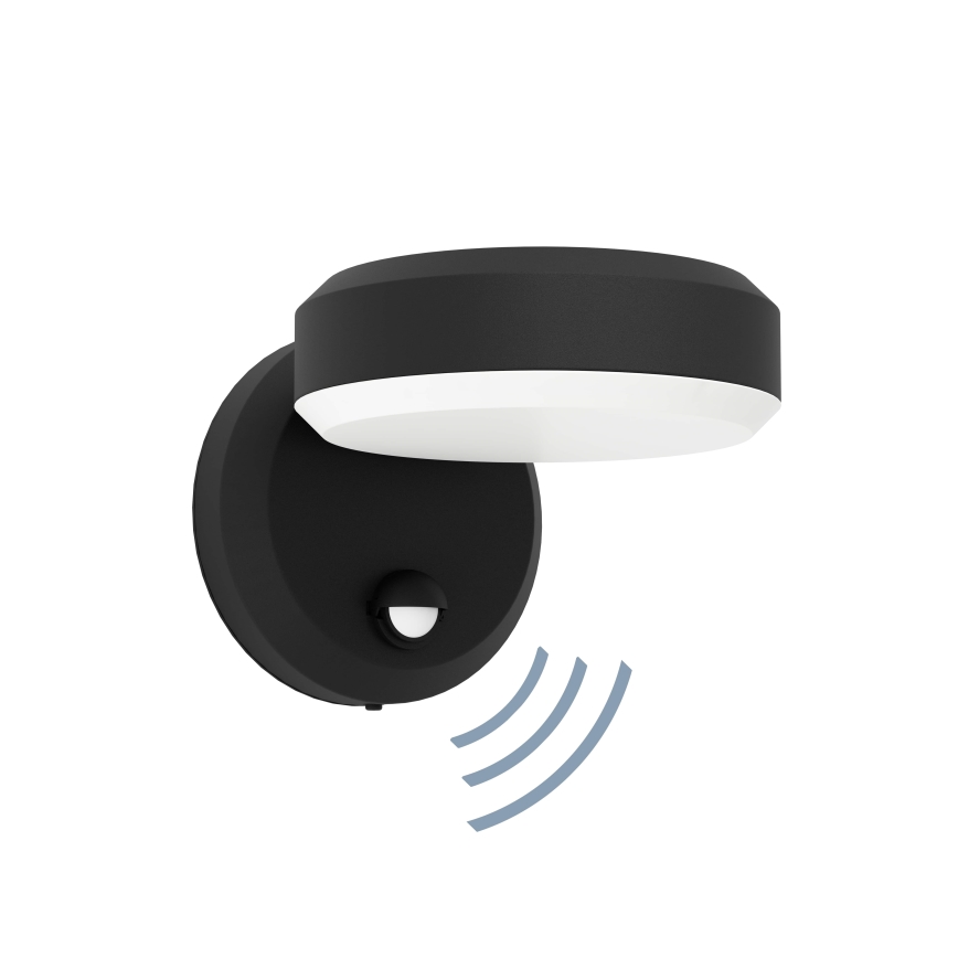 Eglo - LED Вуличний настінний світильник з датчиком LED/10,8/230V IP44
