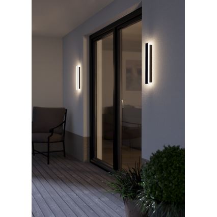Eglo - Вуличний світлодіодний настінний світильник 2xLED/3,7W/230V 3000K IP55