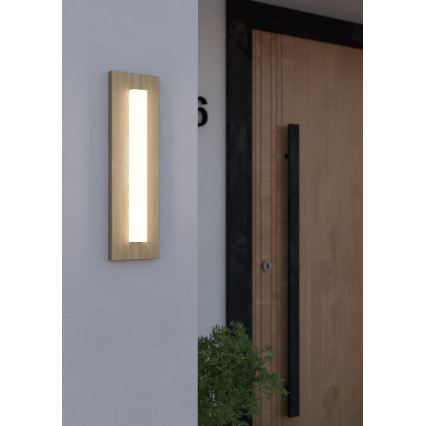 Eglo - Вуличний світлодіодний настінний світильник LED/7W/230V IP44