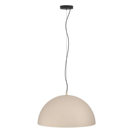 Eglo - Підвісна люстра 1xE27/40W/230V бежевий