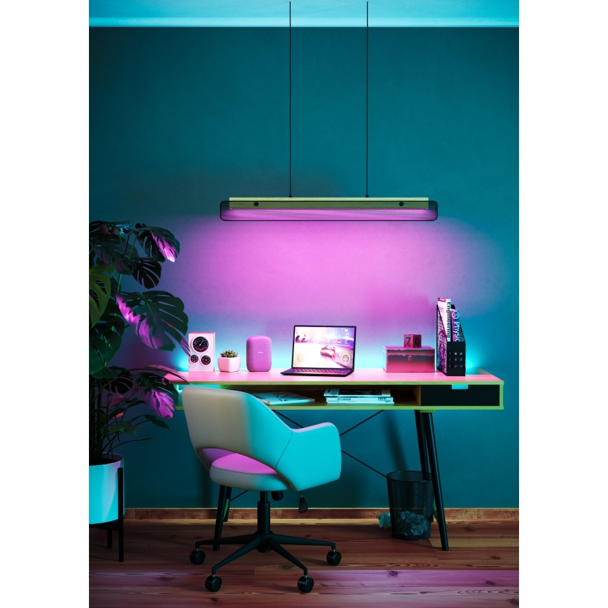 Eglo - Светодиодная подвесная RGBW-люстра с регулированием яркости LED/34W/230V 2700-6500K