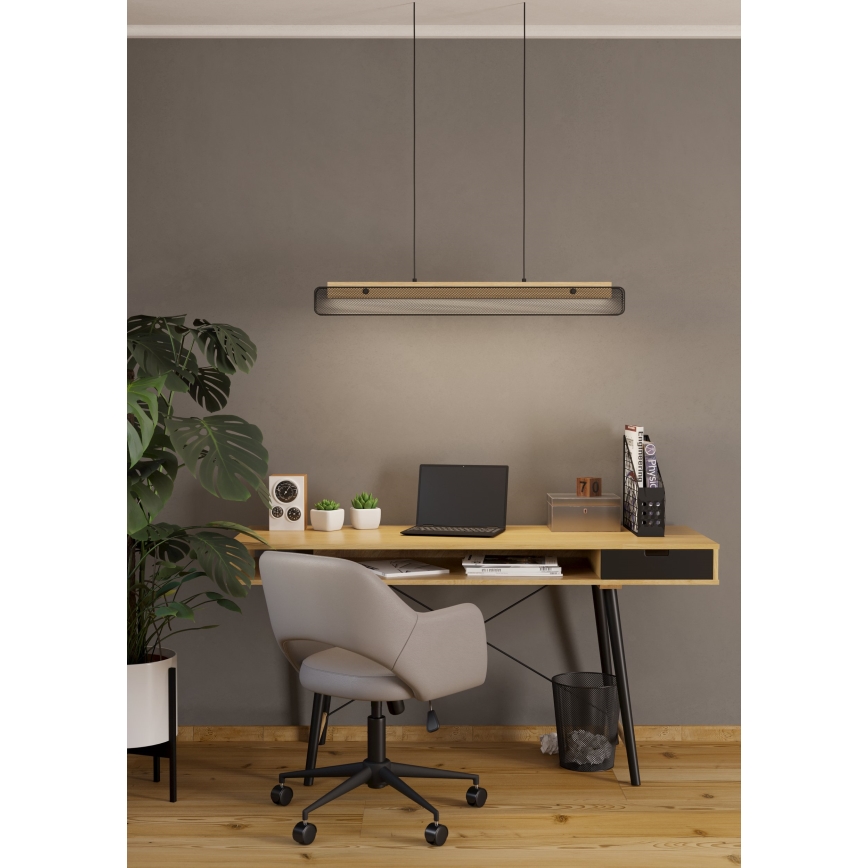 Eglo - Светодиодная подвесная RGBW-люстра с регулированием яркости LED/34W/230V 2700-6500K