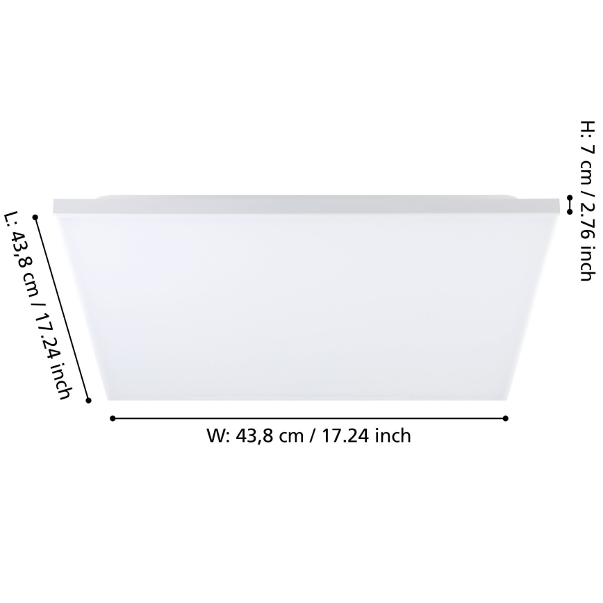 Eglo - Стельовий LED світильник LED/21W/230V