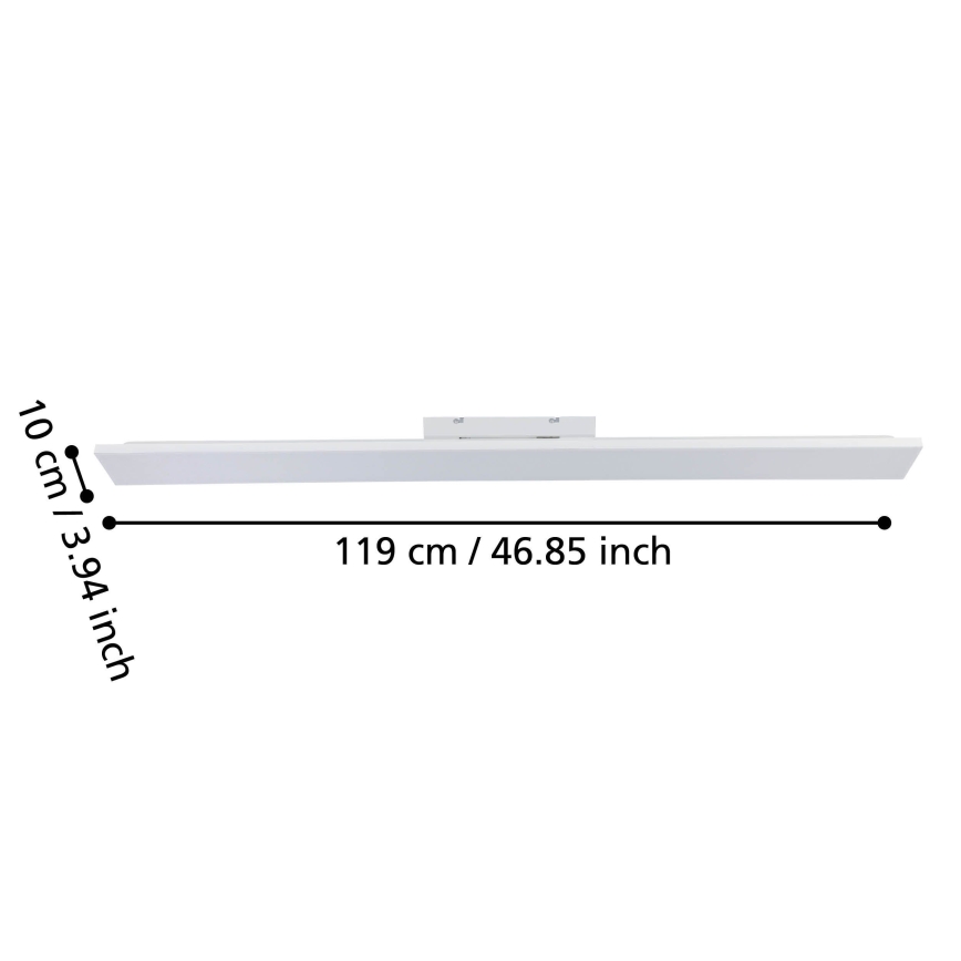 Eglo 900708 - LED стельовий світильник TURCONA-B LED/21W/230V 3000K 118,7 cm