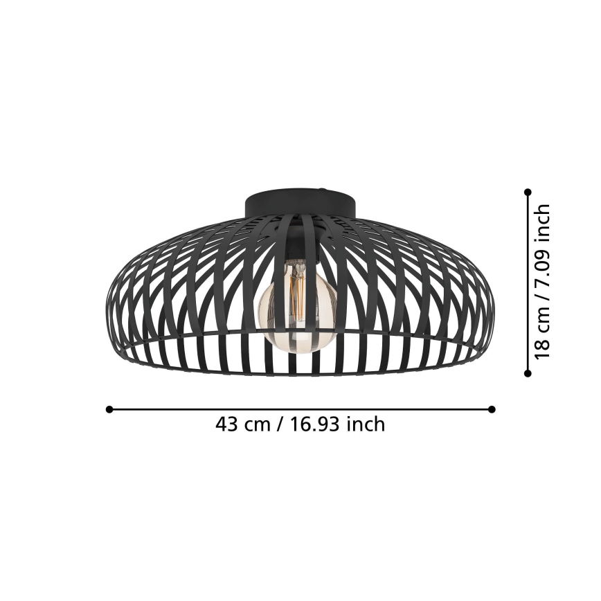 Eglo - Потолочный светильник 1xE27/40W/230V диаметр 43 см