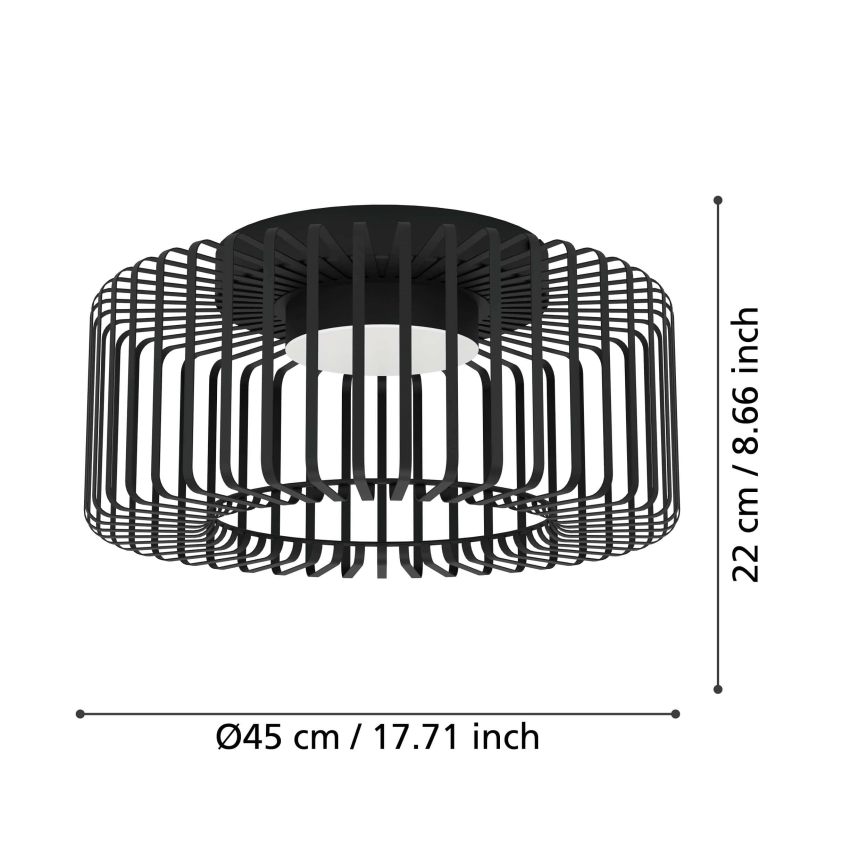 Eglo - Потолочный RGBW-светильник с регулированием яркости LED/22W/230V 2700-6500K