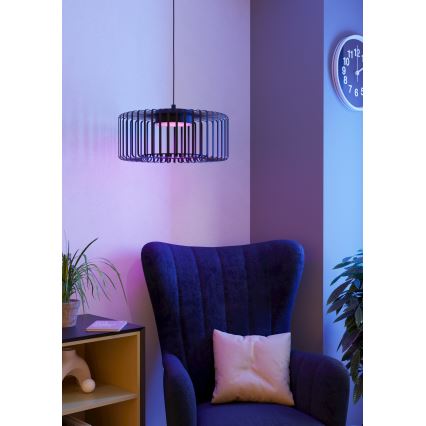 Eglo - Светодиодная подвесная RGBW-люстра с регулированием яркости LED/22W/230V 2700-6500K