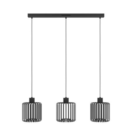 Eglo - Светодиодная подвесная RGBW-люстра с регулированием яркости 3xLED/3,7W/230V 2700-6500K