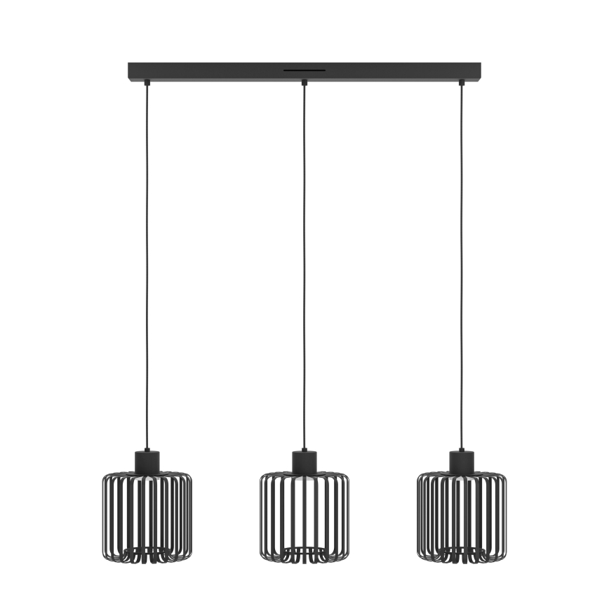 Eglo - Светодиодная подвесная RGBW-люстра с регулированием яркости 3xLED/3,7W/230V 2700-6500K