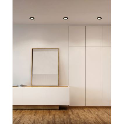 Eglo - НАБОР 3x Светодиодный встроенный светильник для ванной комнаты PINEDA LED/4,9W/230V IP44