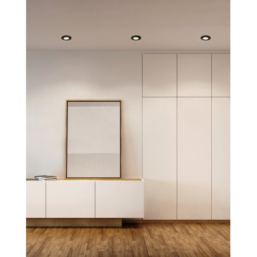 Eglo - НАБОР 3x Светодиодный встроенный светильник для ванной комнаты PINEDA LED/4,9W/230V IP44