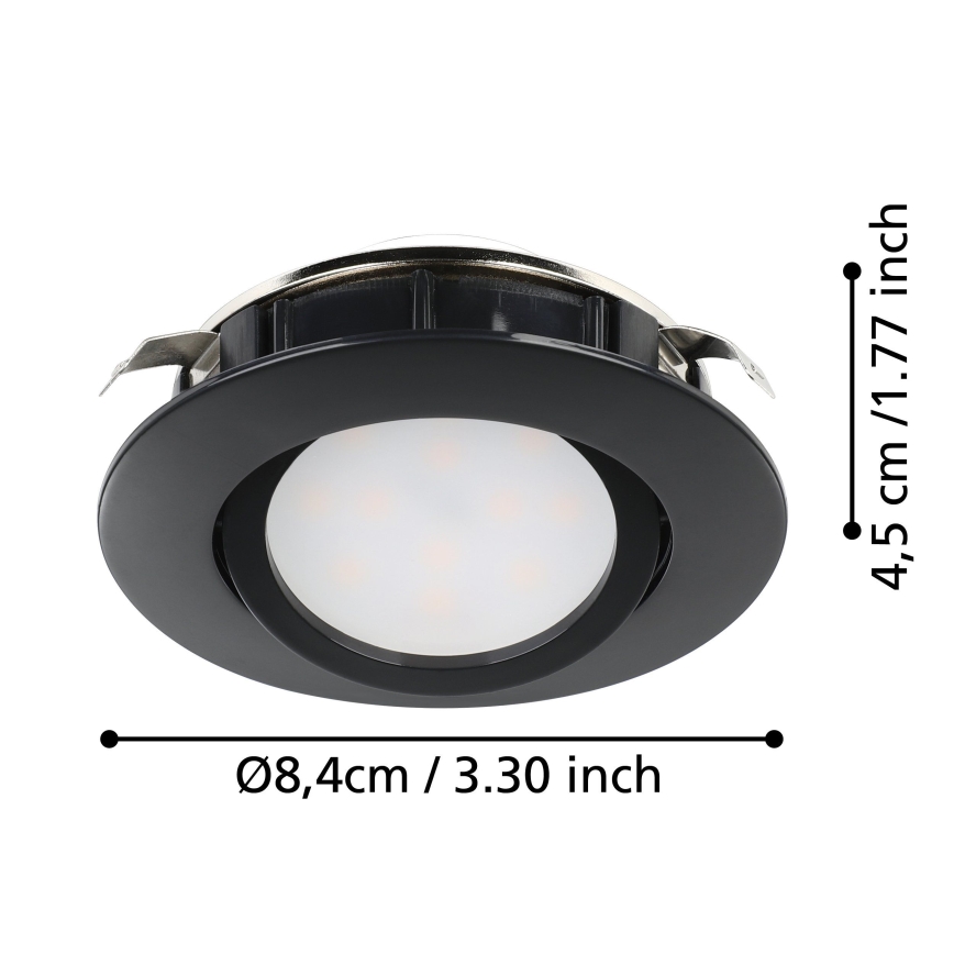 Eglo - Светодиодный встроенный светильник с регулированием яркости LED/5,5W/230V