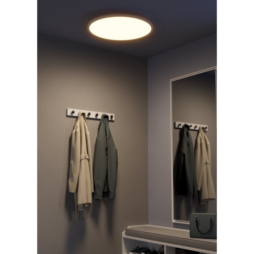 Eglo - Светодиодный потолочный светильник с регулированием яркости LED/41W/230V диаметр 60 см белый