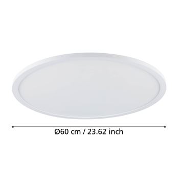 Eglo - Світлодіодний стельовий світильник з регулюванням яскравості LED/41W/230V діаметр 60 cm білий