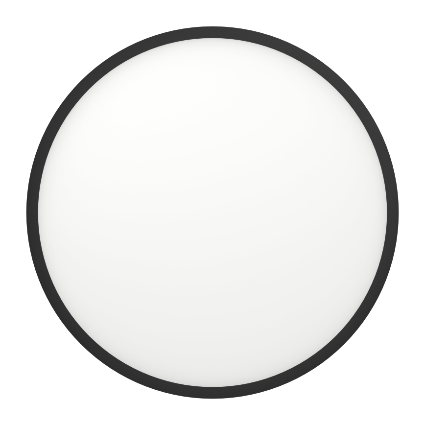 Eglo - Светодиодный потолочный светильник с регулированием яркости LED/41W/230V диаметр 60 см черный