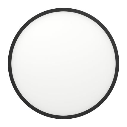 Eglo - Світлодіодний стельовий світильник з регулюванням яскравості LED/41W/230V діаметр 60 cm чорний