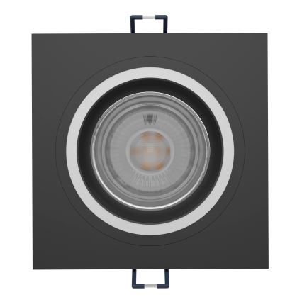 Eglo - Светодиодный RGBW-встроенный светильник с регулированием яркости LED/4,7W/230V черный
