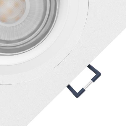 Eglo - LED RGBW Стельовий вбудований світильник з регулюванням яскравості LED/4,7W/230V білий