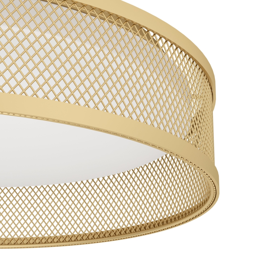 Eglo - Светодиодный потолочный светильник LED/20W/230V золотистый