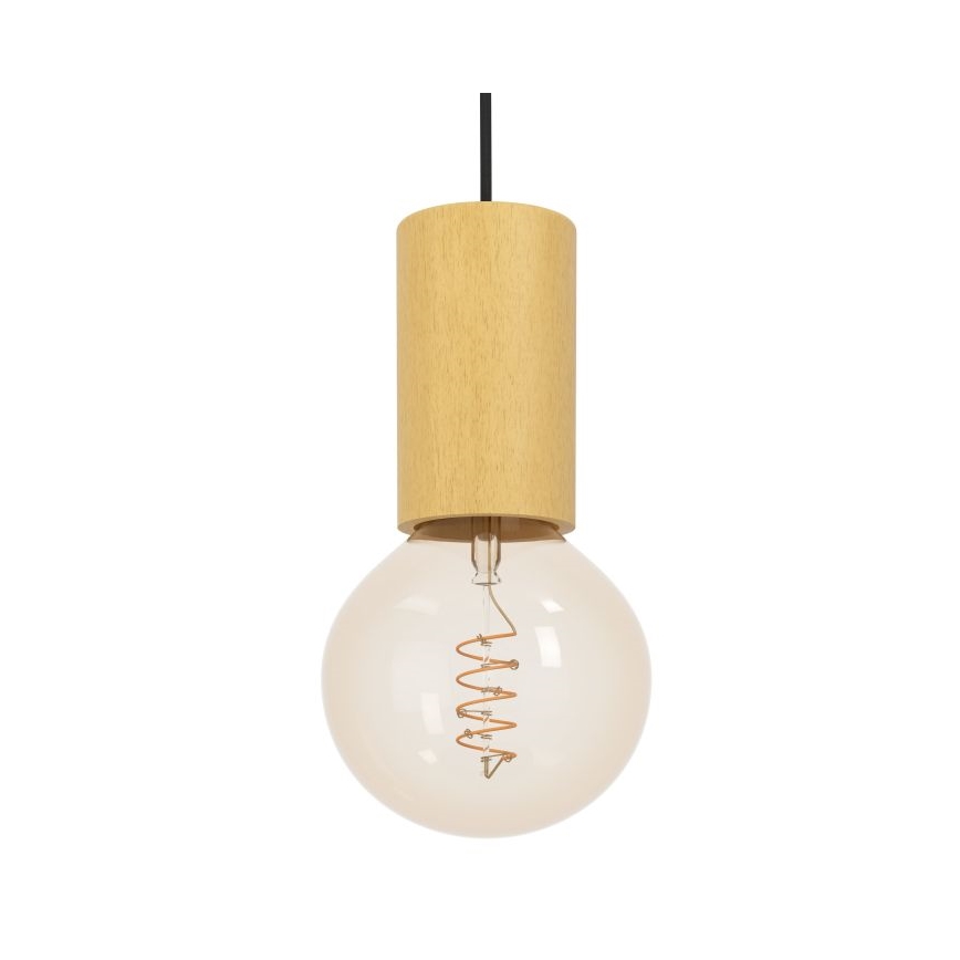 Eglo - Підвісна люстра 1xE27/40W/230V коричневий