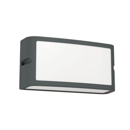 Eglo - Вуличний світлодіодний настінний світильник LED/10,5W/230V антрацит IP54
