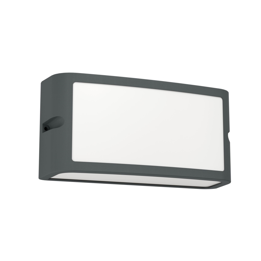 Eglo - Вуличний світлодіодний настінний світильник LED/10,5W/230V антрацит IP54