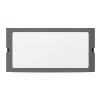 Eglo - Вуличний світлодіодний настінний світильник LED/10,5W/230V антрацит IP54
