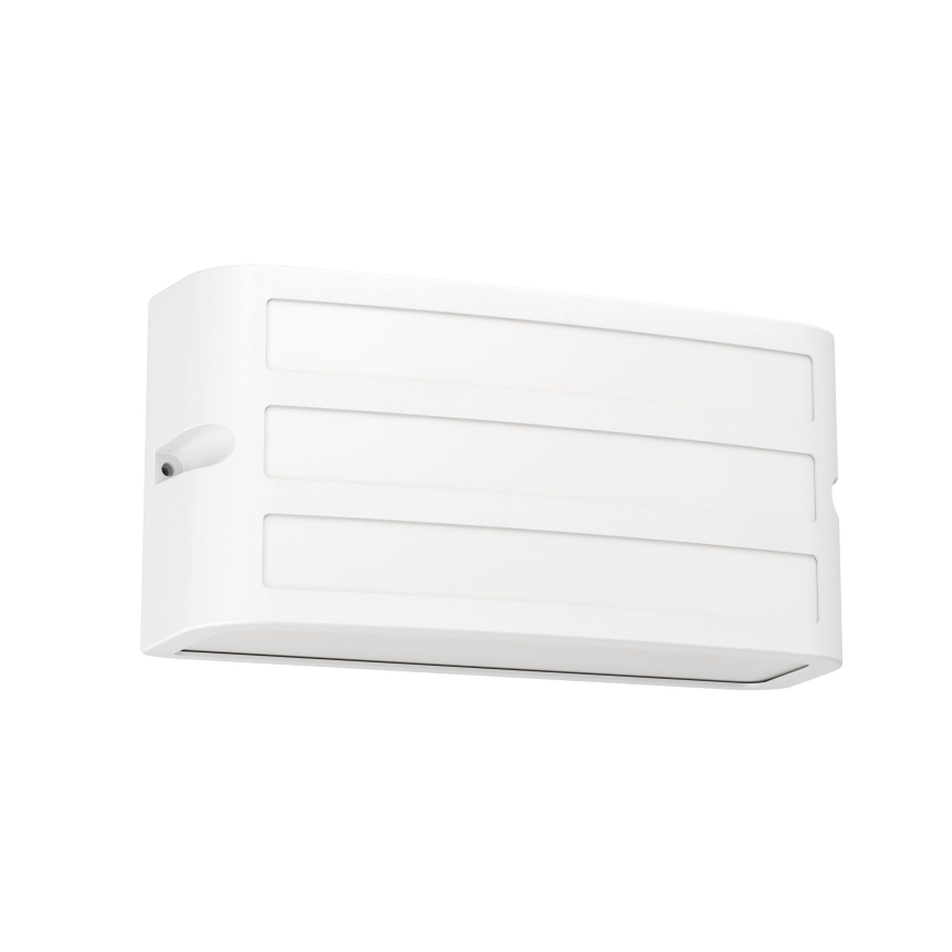 Eglo - Вуличний настінний світильник 1xE27/40W/230V білий IP54