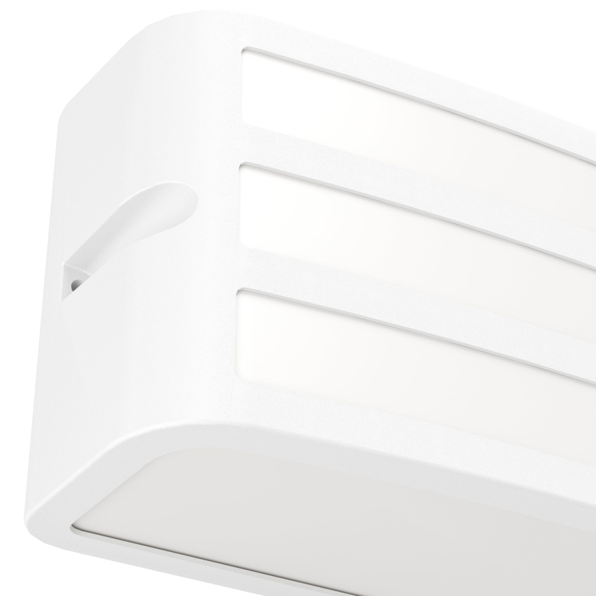 Eglo - Вуличний настінний світильник 1xE27/40W/230V білий IP54