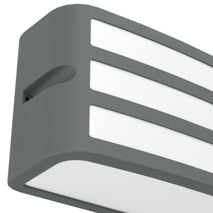 Eglo - Уличный настенный светильник 1xE27/40W/230V антрацит IP54