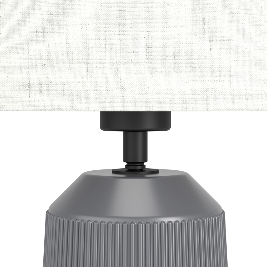 Eglo - Настольная лампа 1xE27/40W/230V серый