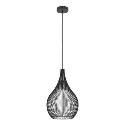Eglo - Подвесная люстра 1xE27/40W/230V черный