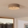 Eglo 900838 - Потолочный светильник DUAIA 1xE27/40W/230V коричневый