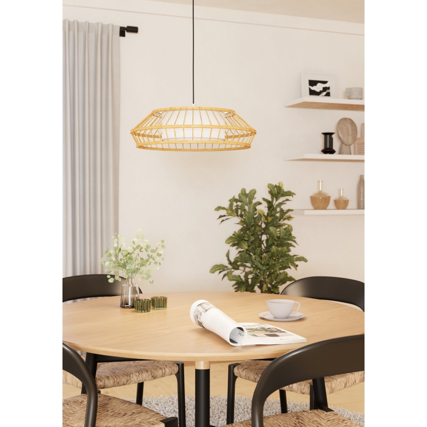 Eglo - Светодиодная подвесная RGBW-люстра с регулированием яркости LED/22W/230V 2700-6500K