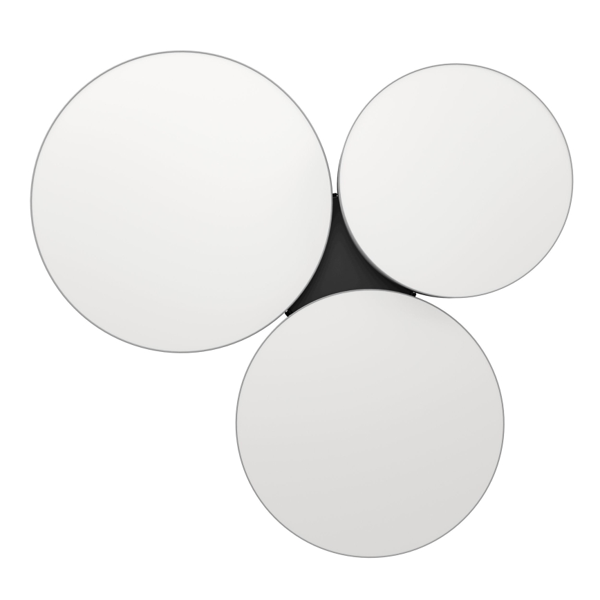 Eglo - Светодиодный потолочный RGBW-светильник с регулированием яркости 3xLED/7,5W/230V 2700-6500K серый