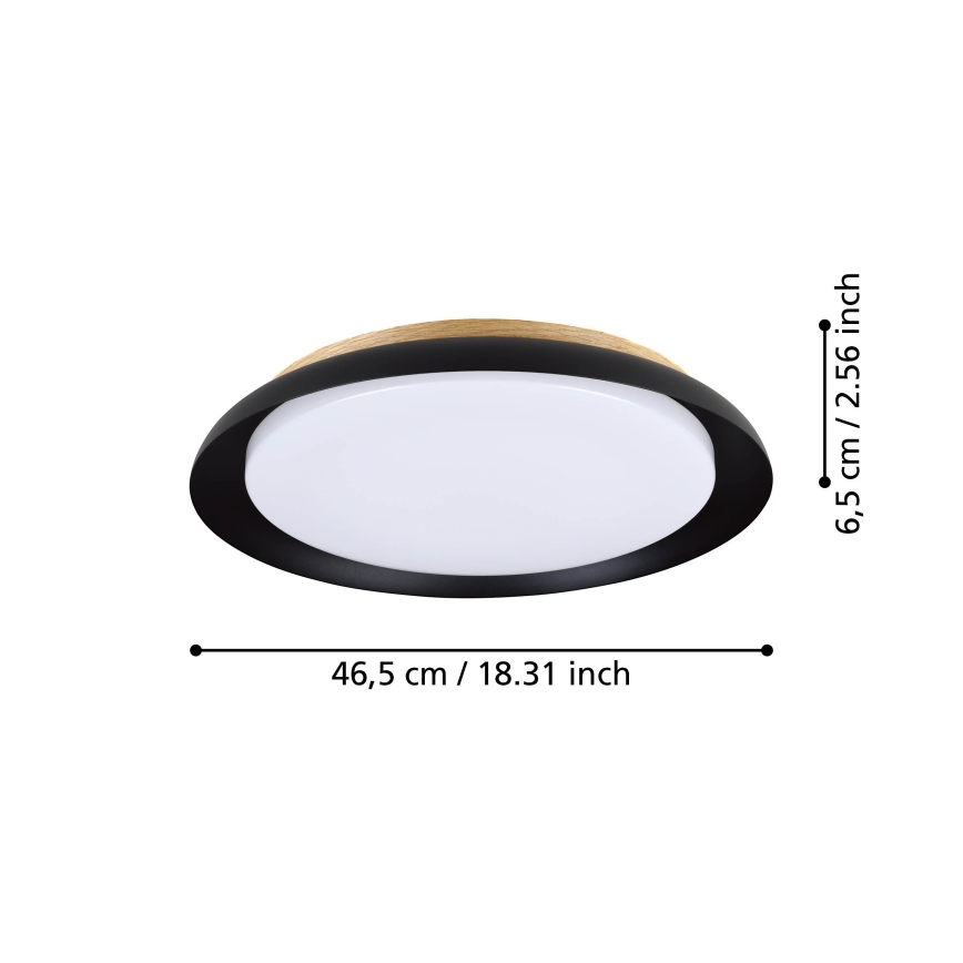 Eglo - Стельовий LED світильник LED/20W/230V