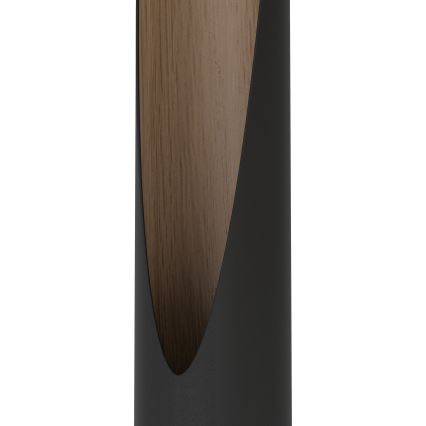 Eglo - Светодиодная настольная лампа 1xGU10/4,5W/230V черный/коричневый