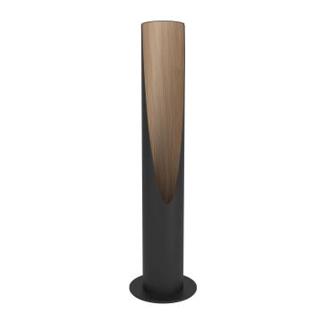 Eglo - Світлодіодна настільна лампа 1xGU10/4,5W/230V чорний/коричневий
