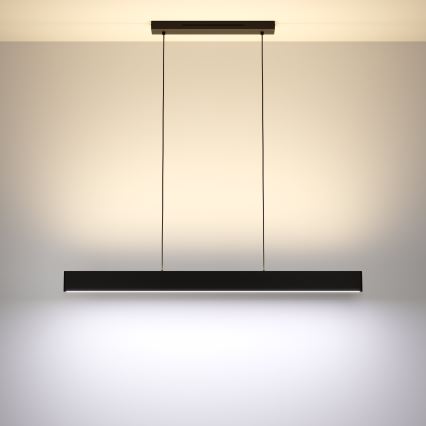 Eglo - LED RGBW Підвісна люстра з регулюванням яскравості LED/38W/230V 2700-6500K чорний
