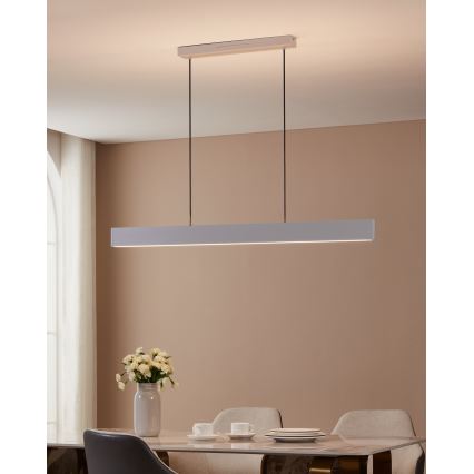 Eglo - LED RGBW Підвісна люстра з регулюванням яскравості LED/38W/230V 2700-6500K білий